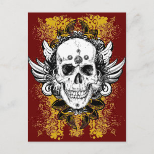 Carte Postale Aztec-Skull