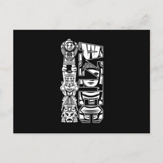 Carte Postale Aztèque Culture autochtone mexicaine Maya Inca Cad