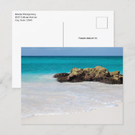 Carte Postale Azure Ocean Sandy Beach Photo