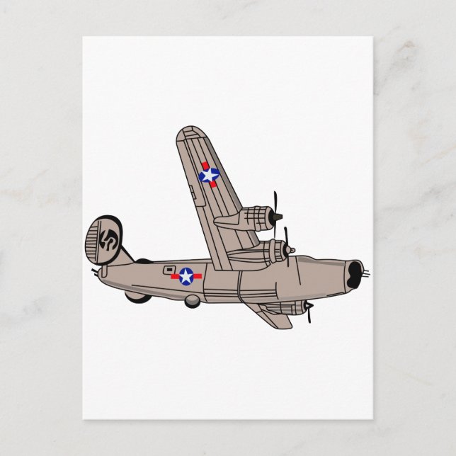 Carte Postale B-24 Liberator (Devant)