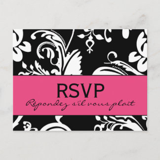 Carte postale B&HP RSVP