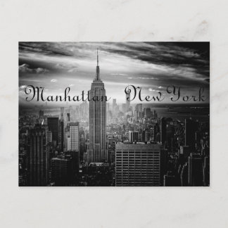 Carte Postale B&W New York