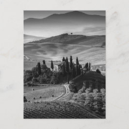 Carte Postale B&W Toscane