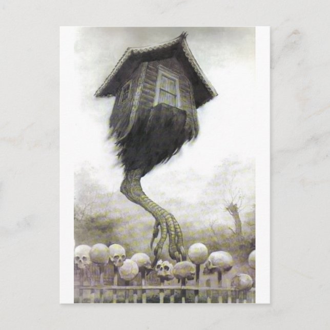 Carte Postale Baba Yaga (Devant)