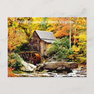 Carte Postale Babcock State Park Grist Mill