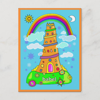 Carte Postale Babel