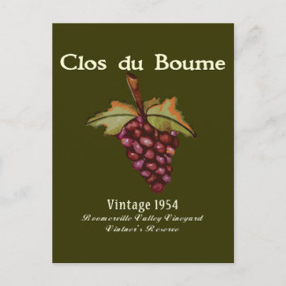 Carte Postale Baby boomer, cru 1954