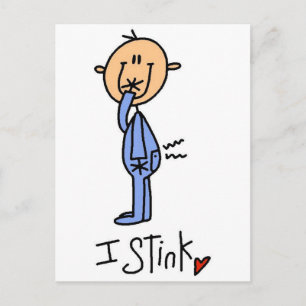 Carte Postale Baby Boy I Stink Tshirts et cadeaux