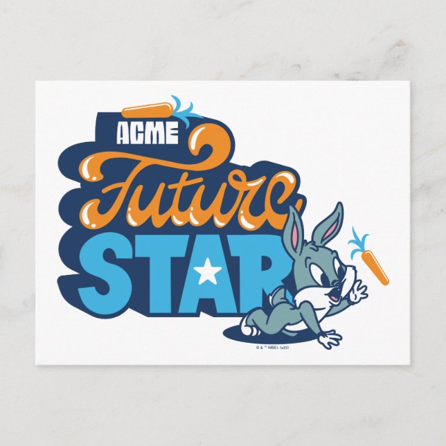 Carte Postale Baby BUGS BUNNY™ - Future Star (Devant)