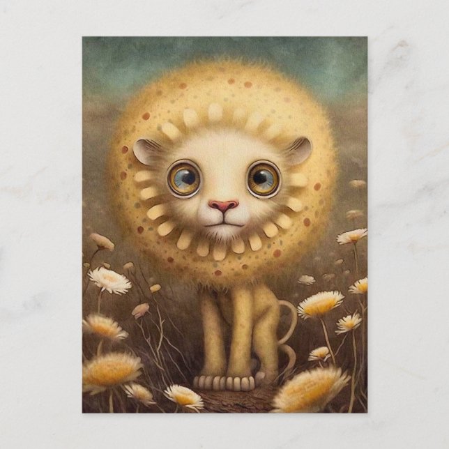 Carte postale Baby Lion Cub (Devant)