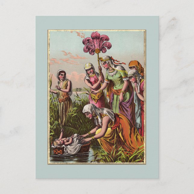 Carte Postale Baby Moses (Devant)