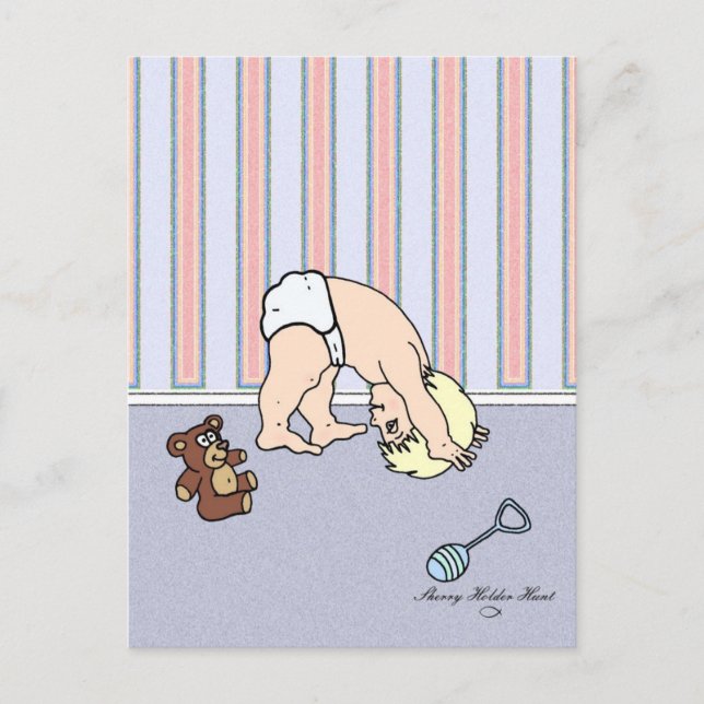 Carte postale Baby Somersault (Devant)