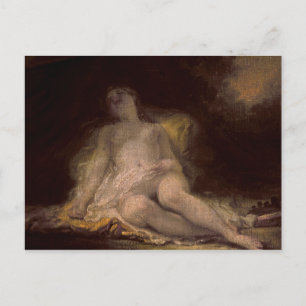 Carte Postale Bacchante dorante