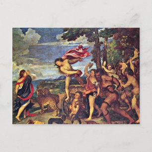 Carte Postale Bacchus And Ariadne " De Tizian (Meilleure Qualité