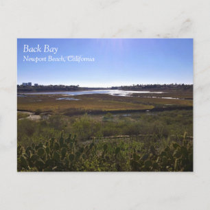 Carte Postale Back Bay, Newport Beach, Californie