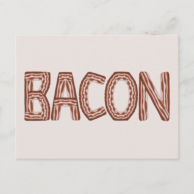 Carte postale Bacon (Devant)