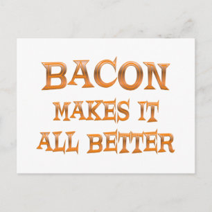 Carte Postale Bacon