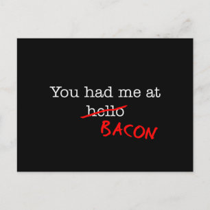 Carte Postale Bacon, Tu M'As Vu