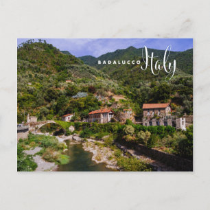 Carte Postale Badalucco Italie