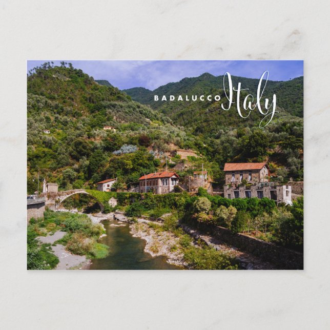 Carte Postale Badalucco Italie (Devant)