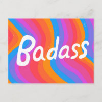 BADASS Cool coloré et bandes amusantes