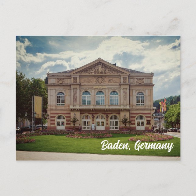 Carte Postale Baden Baden Allemagne (Devant)