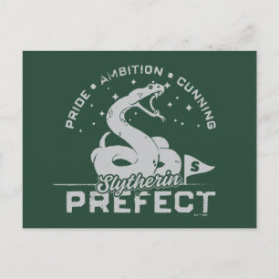 Carte Postale Badge de Préfet SLYTHERIN™
