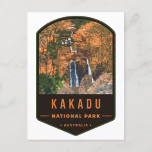Carte Postale Badge du parc national de Kakadu
