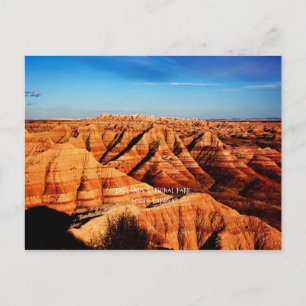 Carte Postale Badlands National Park, Dakota du Sud