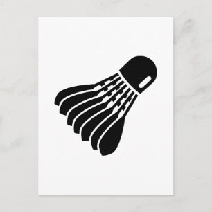 Carte Postale Badminton
