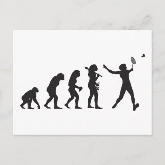 Carte Postale Badminton