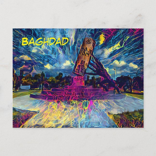 Carte Postale Bagdad, Irak, (Devant)