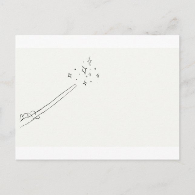 Carte Postale Baguette (Devant)