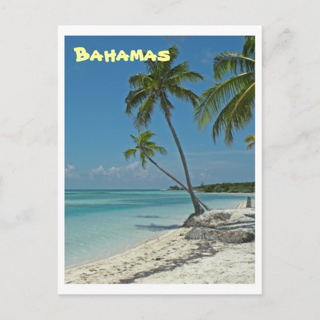Carte postale Bahamas Beach (Devant)