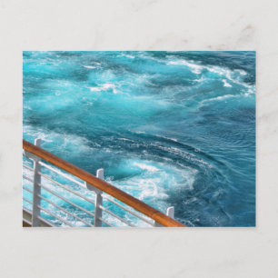Carte Postale Bahamas Cruise - Turquoise Wake
