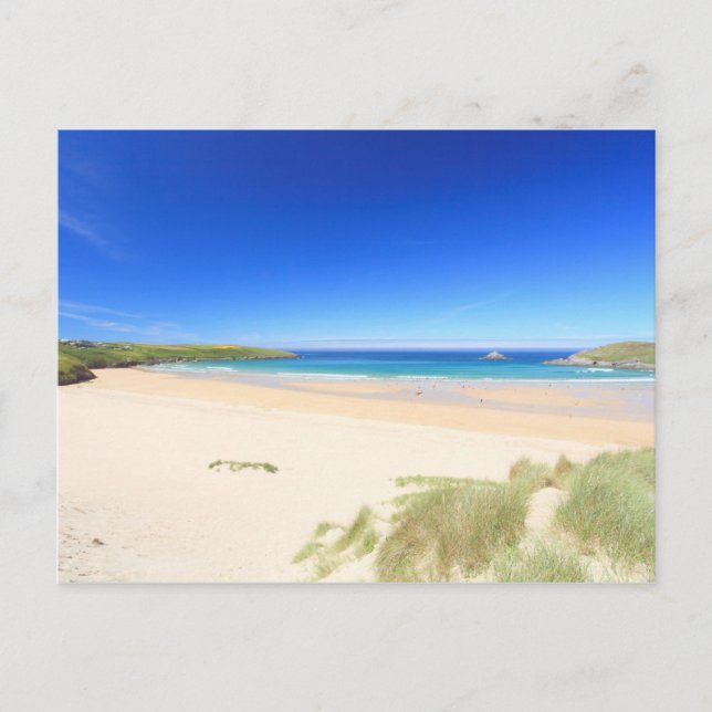 Carte Postale Baie de Crantock (Devant)