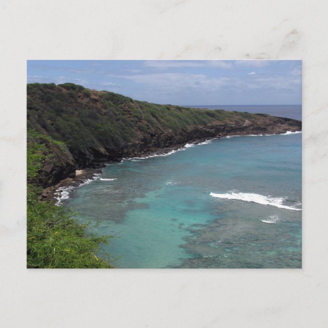 Carte Postale Baie de Hanauma (Devant)