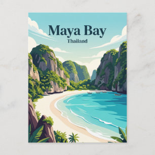 Carte Postale Baie de Maya Thaïlande