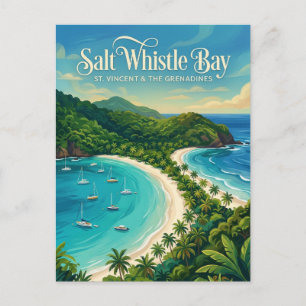 Carte Postale Baie de Salt Whistle St. Vincent-et-les Grenadines