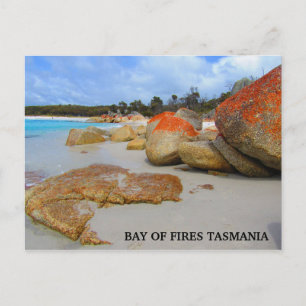 Carte Postale baie des feux plage de granit