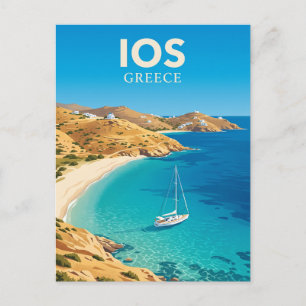 Carte Postale Baie d'ios Mylopotas Grèce