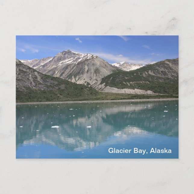 Carte Postale Baie Glacier (Devant)