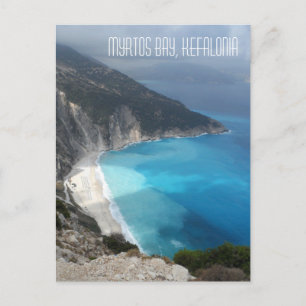 Carte Postale Baie myrtos Kefalonia Grèce