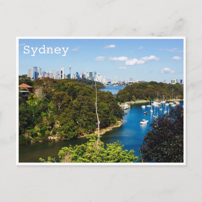 Carte Postale baies de sydney harbour (Devant)
