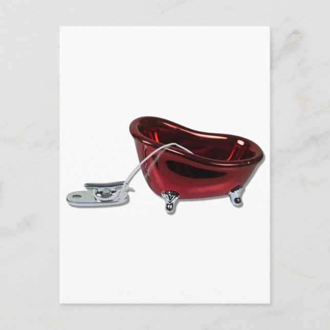 Carte Postale Baignoire BoatCleat090810 (Devant)