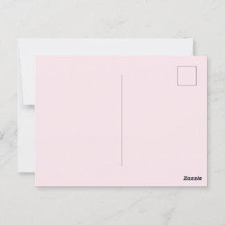 Carte Postale Bailarina con tutú rosa