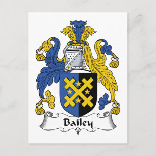 Carte Postale Bailey Family Crest