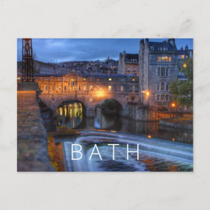 Carte Postale Bain