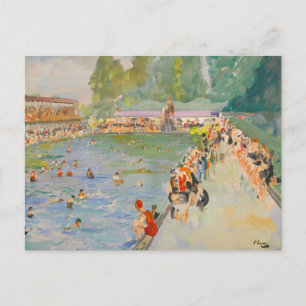 Carte Postale Bains Chiswick   Sir John Lavery