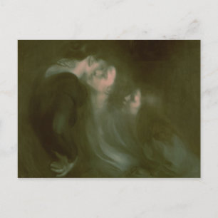 Carte Postale Baiser de sa mère, années 1890